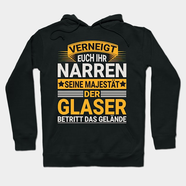 Glaser Design für einen  Glasmacher Hoodie by Shirtseller0703